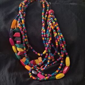 Multicolor Beaded Necklace